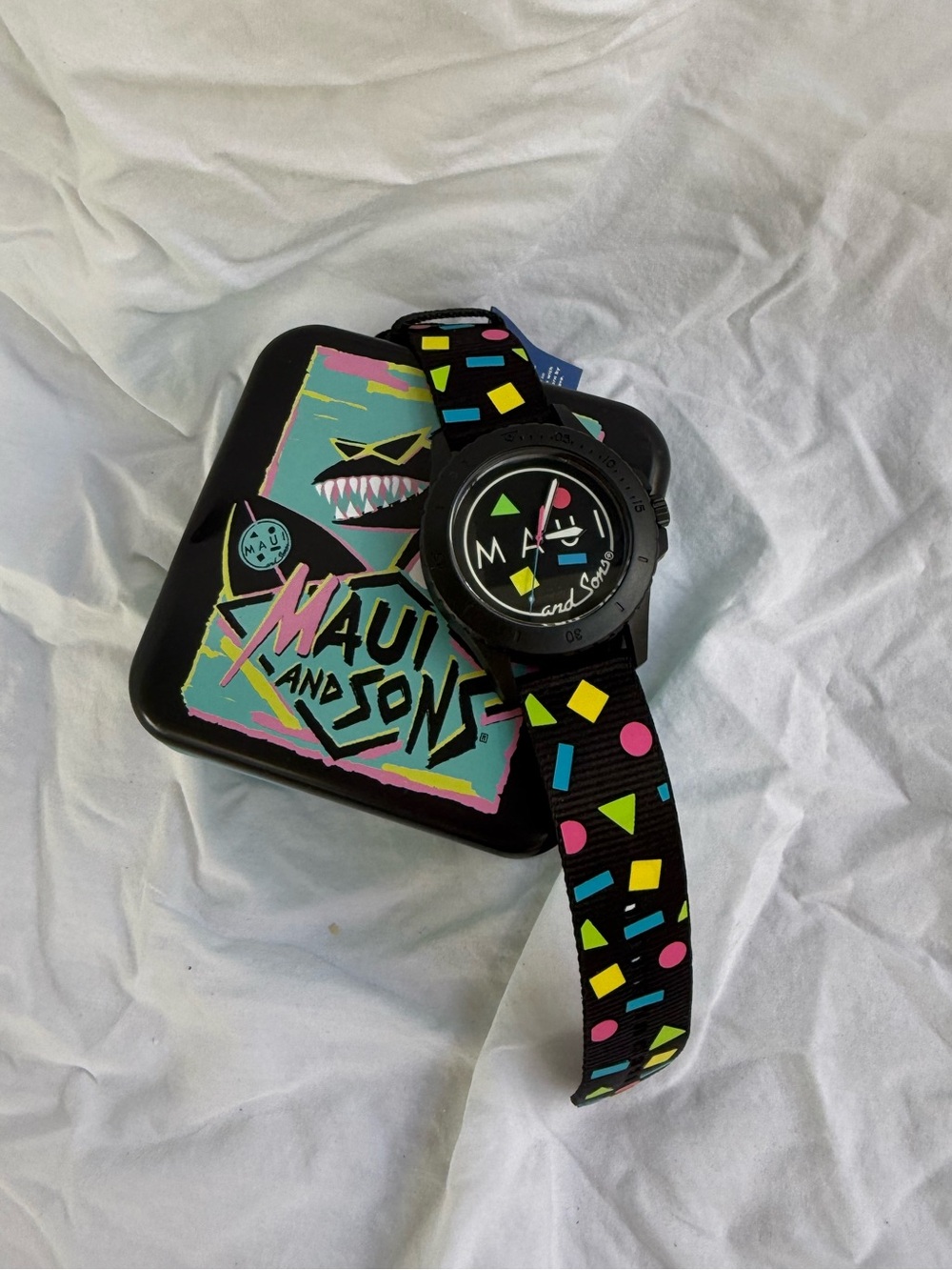 Maui and Sons x Fossil Limited Edition Solar Powered Watch